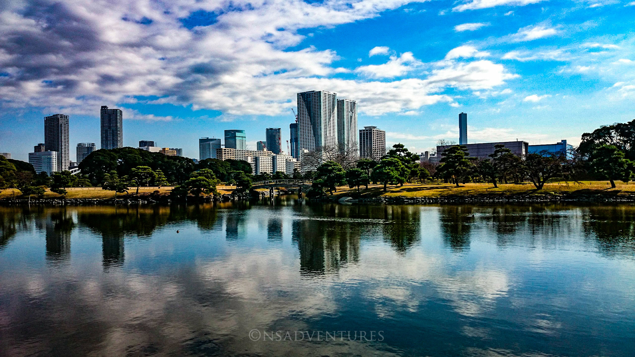 Come usare Google Maps: View from Hama Rikyu Gardens