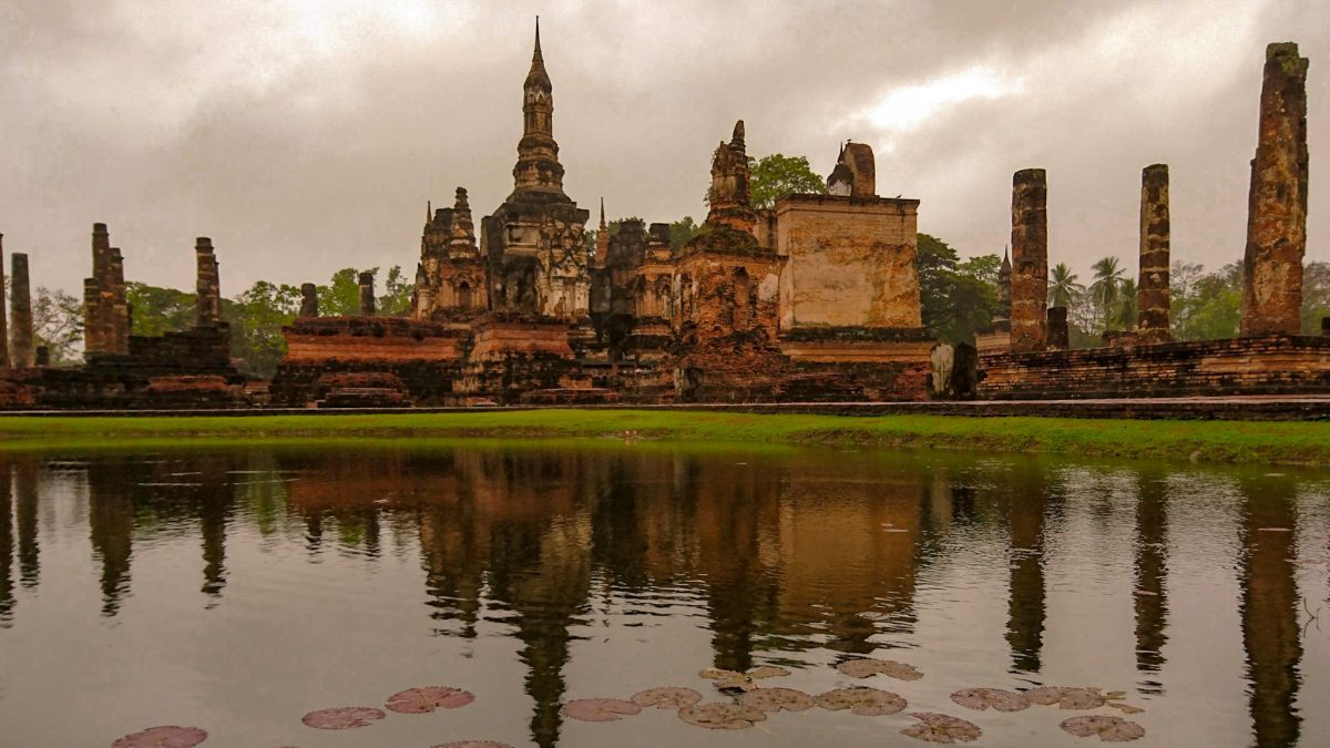 Parco storico di Sukhothai: un'immagine unica di una delle sue più grandi attrazioni