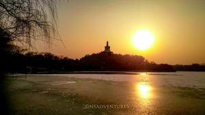 Beijing   Behai Park Ice Sun