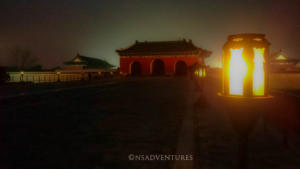 Beijing   Temple of Heaven Light
